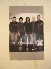Yellowcard Paper Walls Poster Yellow Card Promo