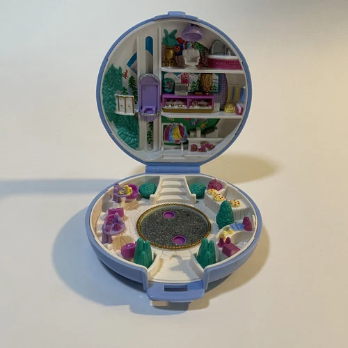 Polly Pocket Ice Skating Party 1989 Vintage Bluebird Compact Only