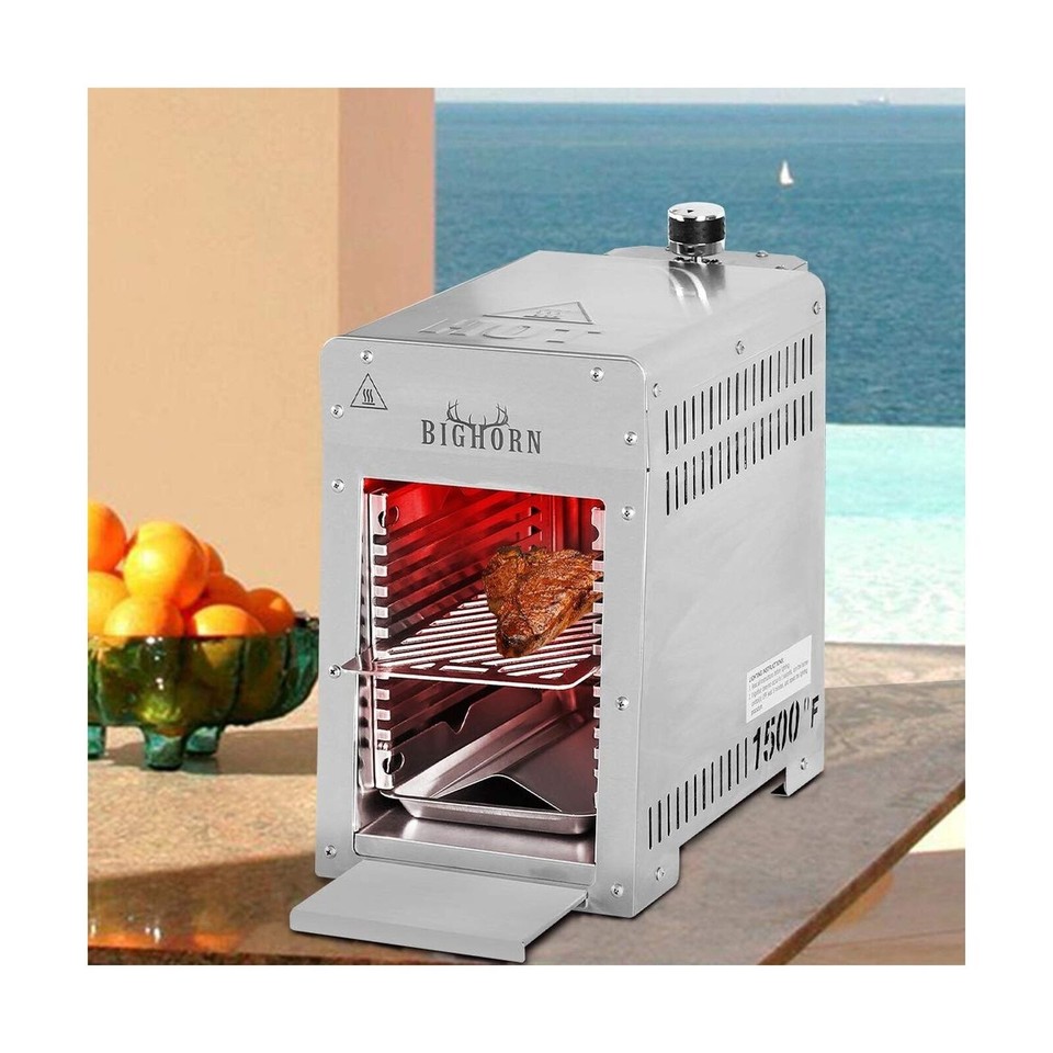 Big Horn Infrared Grill BIG HORN Infrared Propane Grill 1500°F