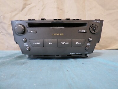 ✓ 06-08 Lexus is250 is350 AM FM SAT AUX Radio CD Player OEM