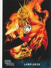 #38 LARFLEEZE 2015 Cryptozoic DC Super Villains ORANGE LANTERN