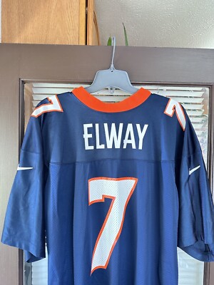 Vintage Nike John Elway #7 Denver Broncos Authentic NFL Football
