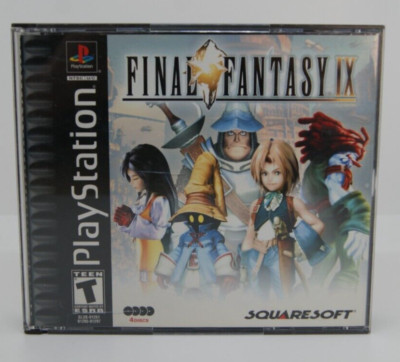 Playstation 1 PS1 Spiel - FINAL FANTASY IX 9 - Black Label NTSC US Version