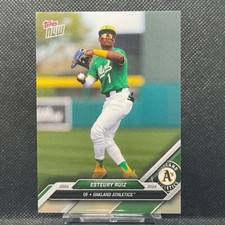 2024 Topps NOW Road to Opening Day Esteury Ruiz OD-122 Oakland Athletics