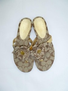 coach flower sandals