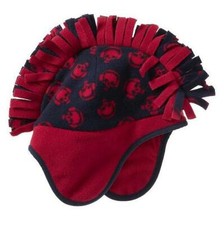 Gap Kids Boys Skull Fleece Mohawk Trapper Hat L/XL 10 12 14 NWT