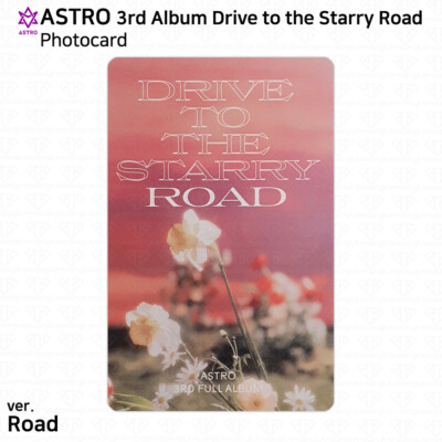 ASTRO 3rd Album Drive to the Starry Road Official Photocard KPOP K