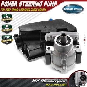 Power Steering Pump W Reservoir For Dodge Jeep Grand Cherokee 1996 1998 Ebay