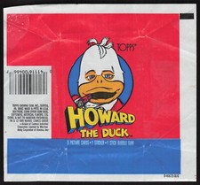 Vintage 1986 Howard The Duck Trading Cards Marvel Sci Fi RARE for