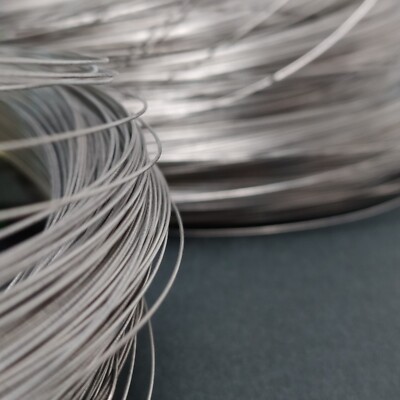 Pure Titanium Round Wire 999 Grade 1 Various Diameters Length 1 Meter 3.28 Feet