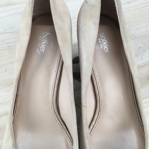Décolleté Botkier Tacchi Donna 9,5 Stella slip on beige pelle punta casual - Foto 17 di 22