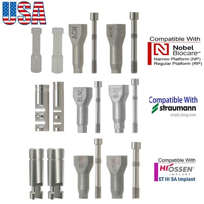 US Dental Scan Body Implant Analog for Nobel Straumann Osstem CAD/CAM Impression