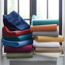 Organic Cotton Awesome 4 PCs Sheet Set 1000 TC Solid Pattern US King