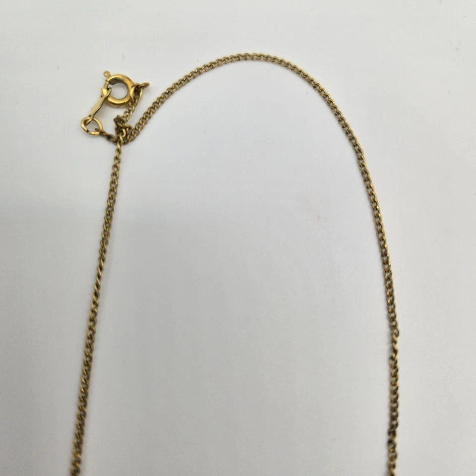 Collar colgante Michael Kors tono dorado con detalles de cristal púrpura y transparente Foto 4 de 4