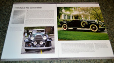1932 Buick 96c Convertible Info Spec Sheet Photo Feature Print 32