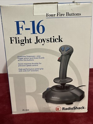 RadioShack 4 button flight joystick SKU 2853