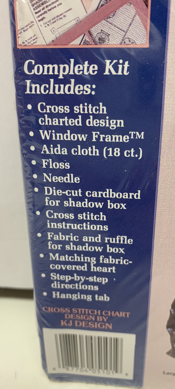 Heartwarmers "Neighbors Are Special" Cross Stitch Shadow Box Kit