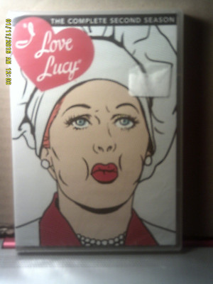 LUCILLE BALL  I LOVE LUCY - COMPLETE SECOND SEASON(FACTORY SEALED DVD)