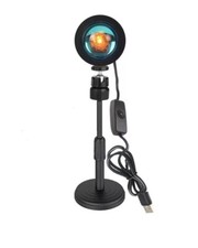 Sunset Projection lamp Decor Rainbow Projector Atmosphere LED Photography USB