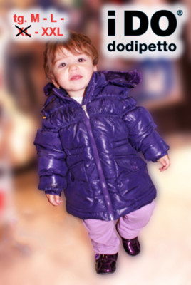 GIACCONE GIUBBINO NEONATA IMBOTTITO DODIPETTO 9/24 MESI