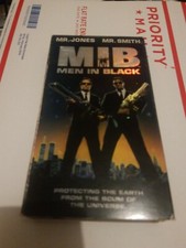 Men In Black (VHS, 1997) Will Smith, Tommy Lee Jones