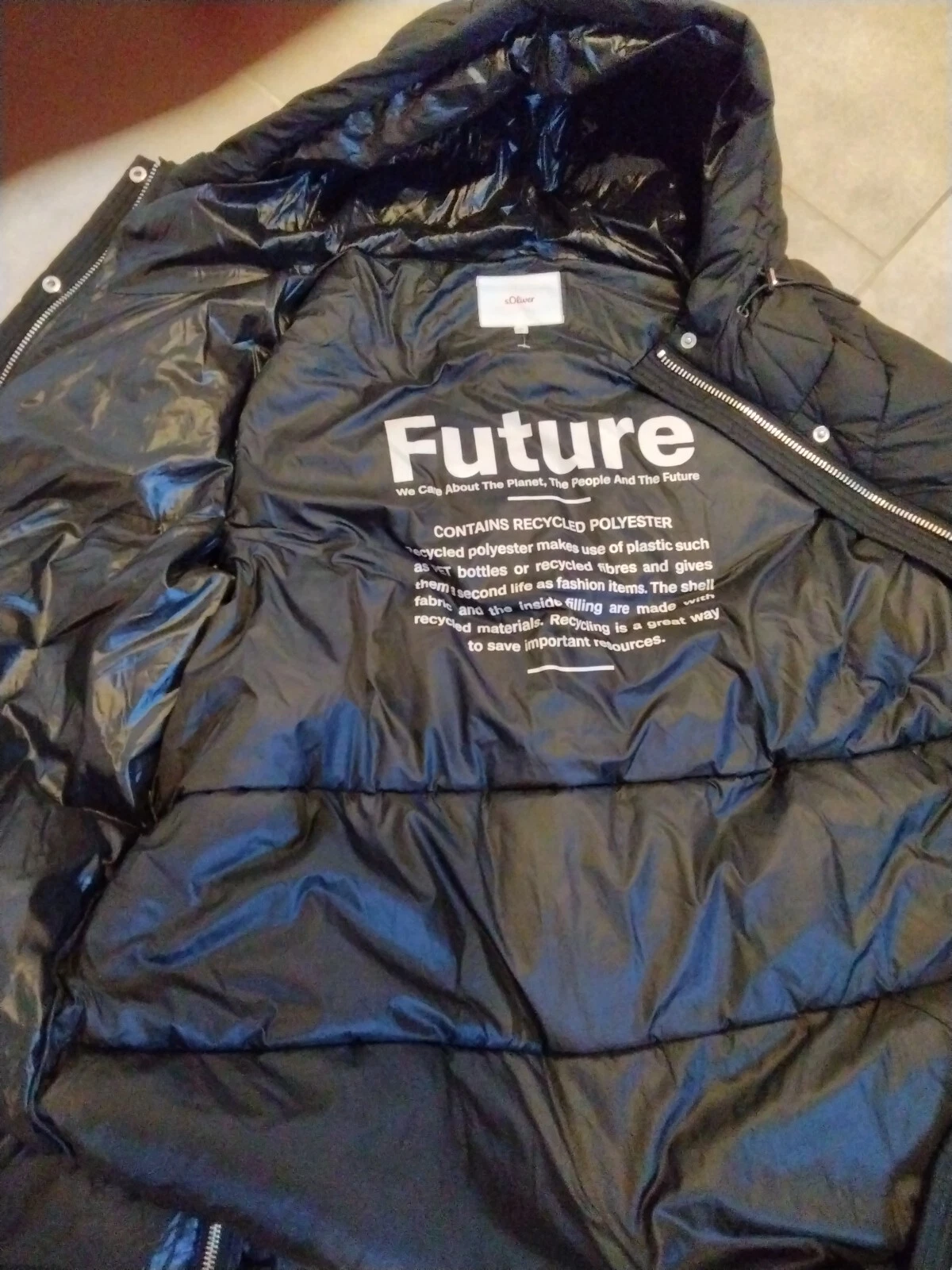 PRADA Meraviglioso giubbotto piumino s.Oliver Future leggero e caldo 44 46 buffer