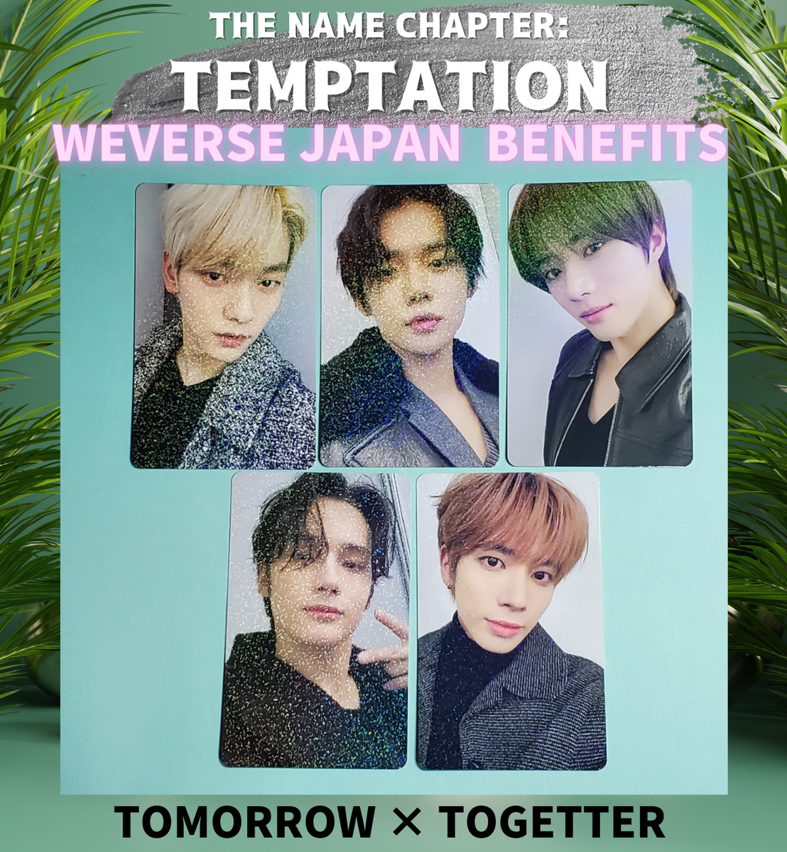 TXT TEMPTATION Photocard TOMORROW X TOGETHER Weverse Japan TXT TEMPTATION Photocard TOMORROW X TOGETHER Weverse Japan