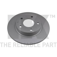 2X Bremsscheiben Hinten Ø265 Mm Voll Beschichtet FüR Mazda 3 CX-3 BM BN DK DM
