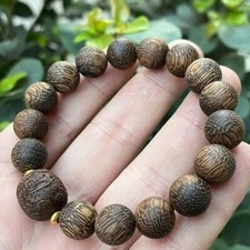 12mm Grade A Natural Wood Fashion Prayer Beads Men Woman Gift Lucky Bracelet