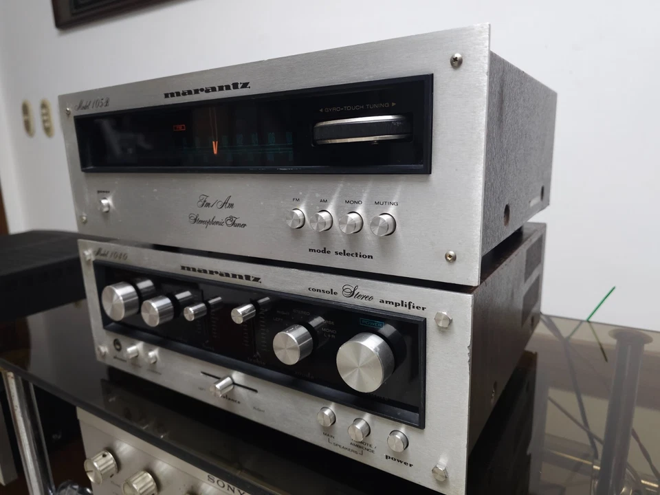 马兰士 1040 放大器 重装 操作 带和调谐器 型号 105B。 — 第 4/4 张图片