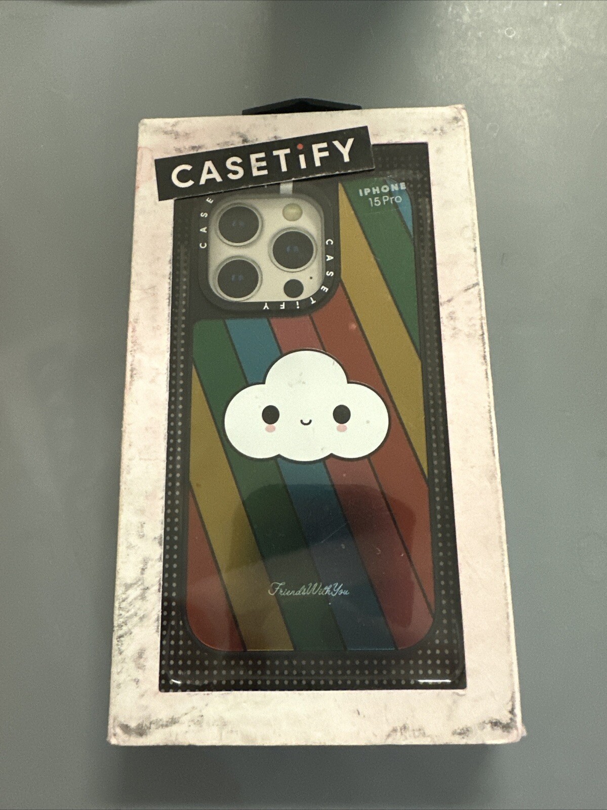 Rainbow MagSafe Case for iPhone 15 Pro by Casetify Show Your Colors NWT-image