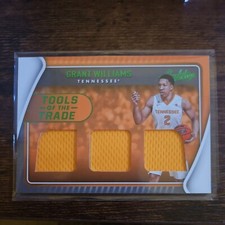 2022-23 Panini - Absolute Tools of the Trade-Green #TOTT-6 Grant Williams (MEM)