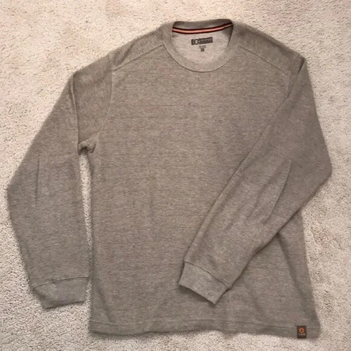 GH Bass Earth Waffle Knit Distressed 