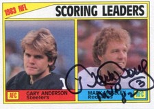 1984 Topps - MARK MOSELEY - Hand Signed Autograph Vintage Card #205 - REDSKINS