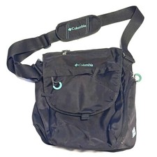 Columbia CrossBody Messenger Diaper Bag Unisex Black 12"x12"x6"