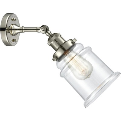 Innovations Lighting 203-PN-G182-LED Franklin Restoration Canton Wall Sconce