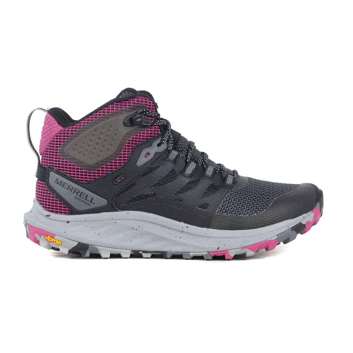 Stivali da trekking Merrell donna Antora 3 Mid nero fucsia J067582