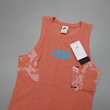 Nike Sportswear Icon Clash Women's Tank Dress in Coral  Blue Size L