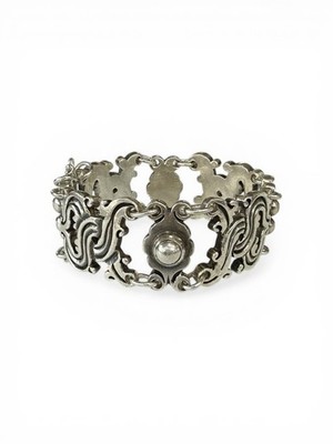 様 90s Taxco Mexico DNA Bracelet 75g Authentic Mexican DNA Chain