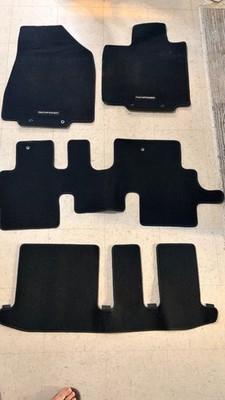 OEM Floor Mats Nissan Pathfinder 2013-2020 Front Rear 999E2-XZ000 Black 4 pc