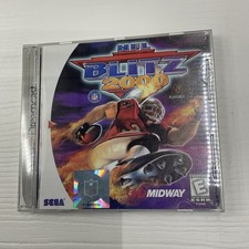 NFL Blitz 2000 (Sega Dreamcast, 1999) - Complete in Box