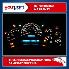2005 05 Chevy Gmc 1500 2500 Sierra Silverado Instrument Cluster Speedo Rebuilt