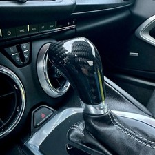 Carbon Fiber Shift Knob Cover 20162024 Camaro Automatic