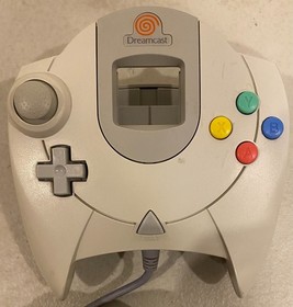 1999 SEGA DREAMCAST CONSOLE HKT-3020 LAUCH ED WHITE NTSC MISSING MANUAL TESTED