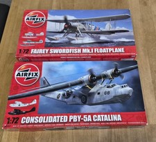Airfix A 05007 + 05006 PBY-5A Catalina Swordfish Mk.I Ungebaut 1:72 Flugzeuge 