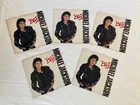 Michael Jackson 1987 release Bad vinyl record albums lot of 5 (five)