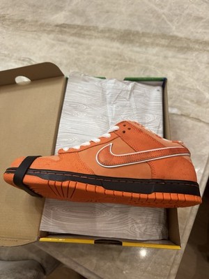Nike SB Dunk Low Concepts Orange Lobster Size 10.5 DS