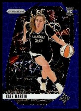 2024-25 Panini Prizm WNBA Blue Velocity Rookie Kate Martin #126