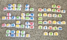 LeapFrog Fridge Phonics Letters, 68 LOWER and UPPER CASE, 1 3/4" Size