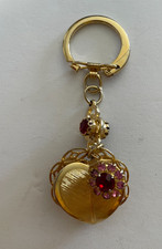 Heart WIth Gemstone Keychain Key Chain